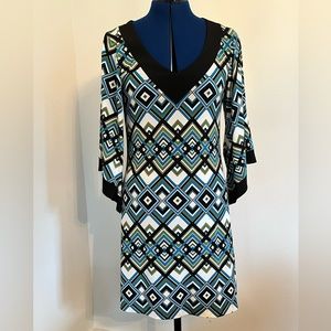 Banana Republic Jersey mini dress retro size Small